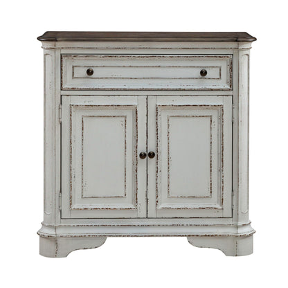 Magnolia Manor - Accent Cabinet - White - Hornell Furniture Outlet