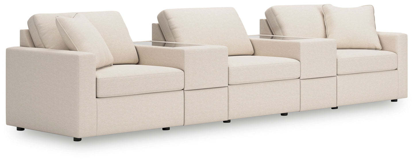 Modmax - Oyster - Sectional - Hornell Furniture Outlet