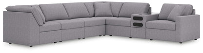 Modmax - Granite - Sectional - Hornell Furniture Outlet