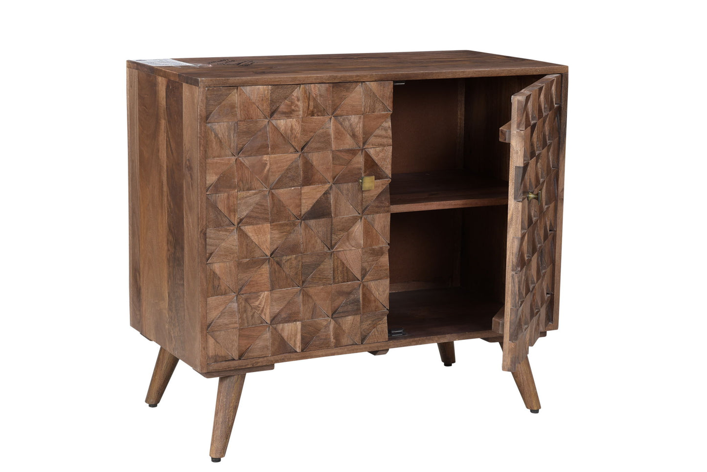 Veneto - Accent Cabinet - Dark Brown - Hornell Furniture Outlet