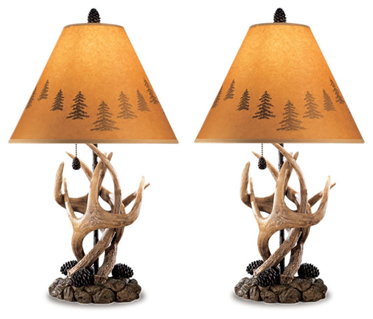 Derek - Table Lamp (Set of 2) - Hornell Furniture Outlet