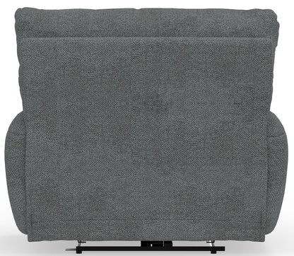Maxwell - Power Deep Seat Lay Flat Recliner - Hornell Furniture Outlet