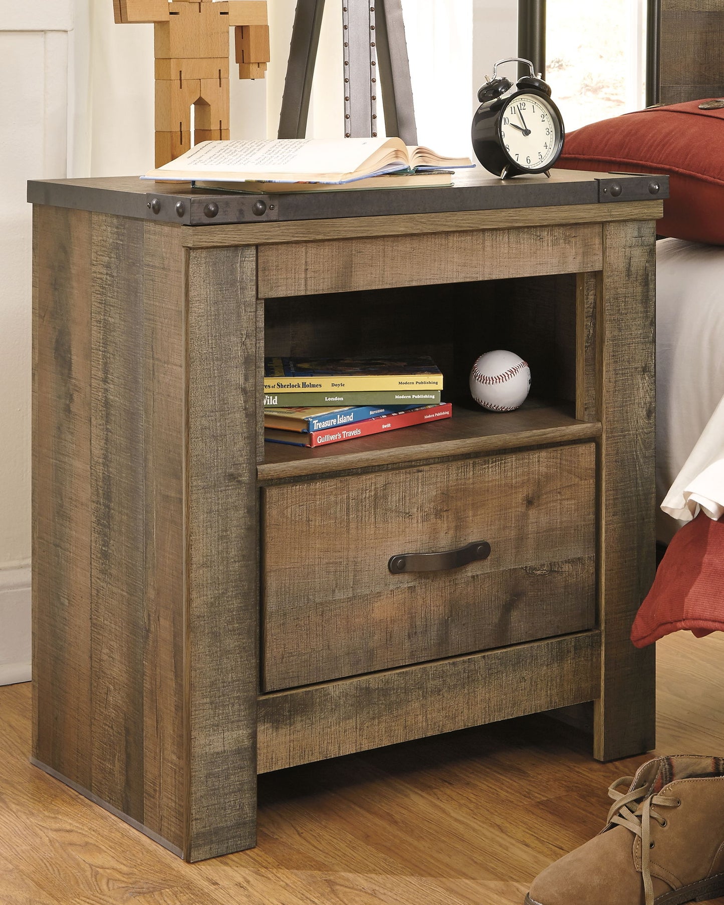 Trinell - Night Stand - Hornell Furniture Outlet