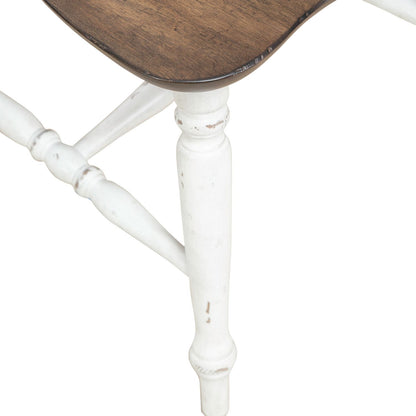 Al Fresco - Slat Back Side Chair (RTA) - White - Hornell Furniture Outlet