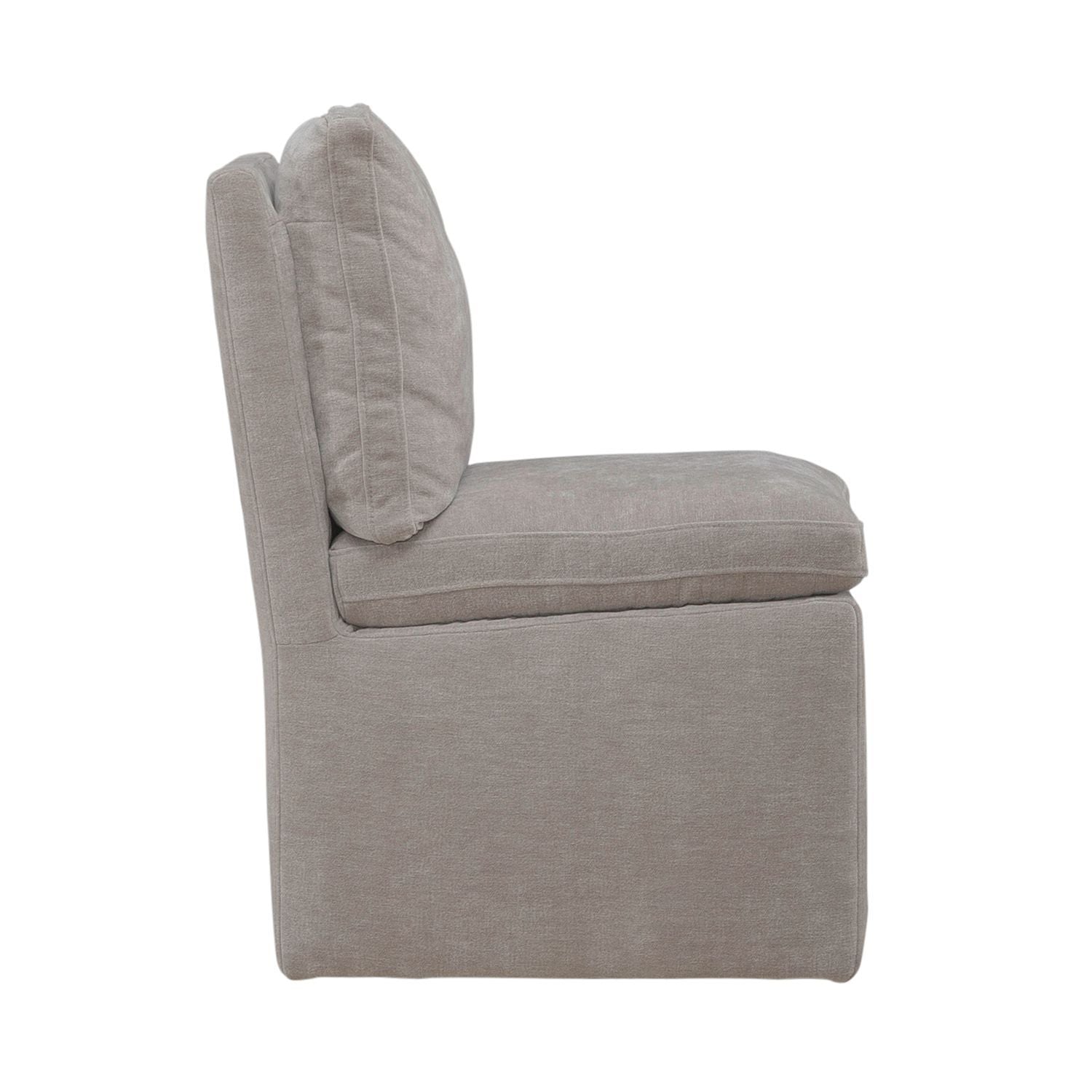 Accent Dining - Accent Dining Chair With Casters - Hornell Furniture Outlet