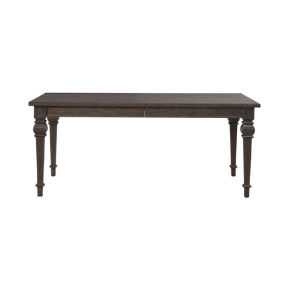 Paradise Valley - Rectangular Leg Table - Dark Brown - Hornell Furniture Outlet