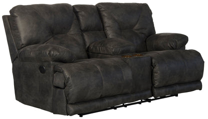 Voyager - Lay Flat Console Reclining Loveseat - Hornell Furniture Outlet