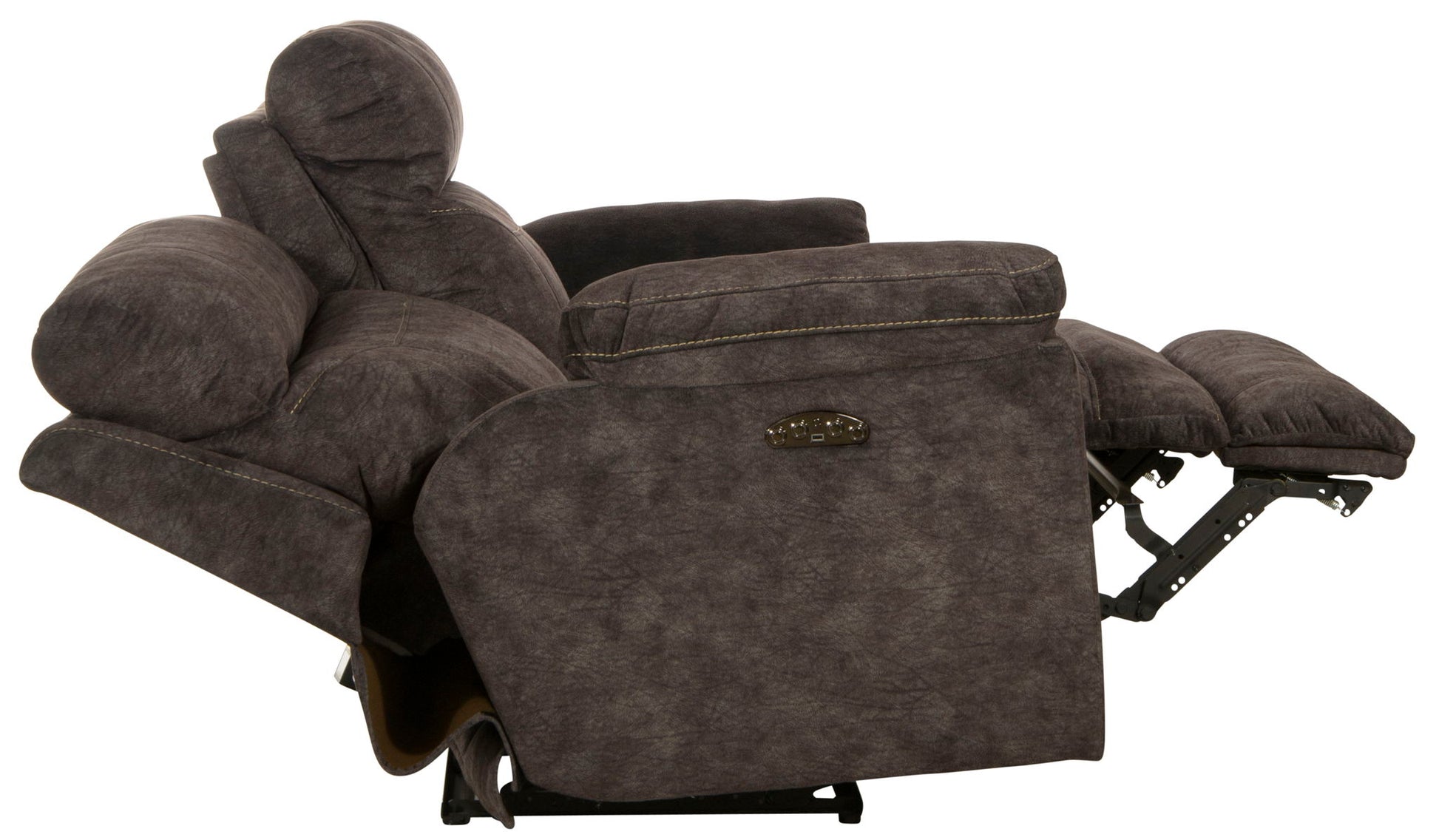 Sedona - Power Headrest Lay Flat Reclining Sofa - Hornell Furniture Outlet