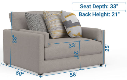 Trevor - Chair 1/2 - Hornell Furniture Outlet