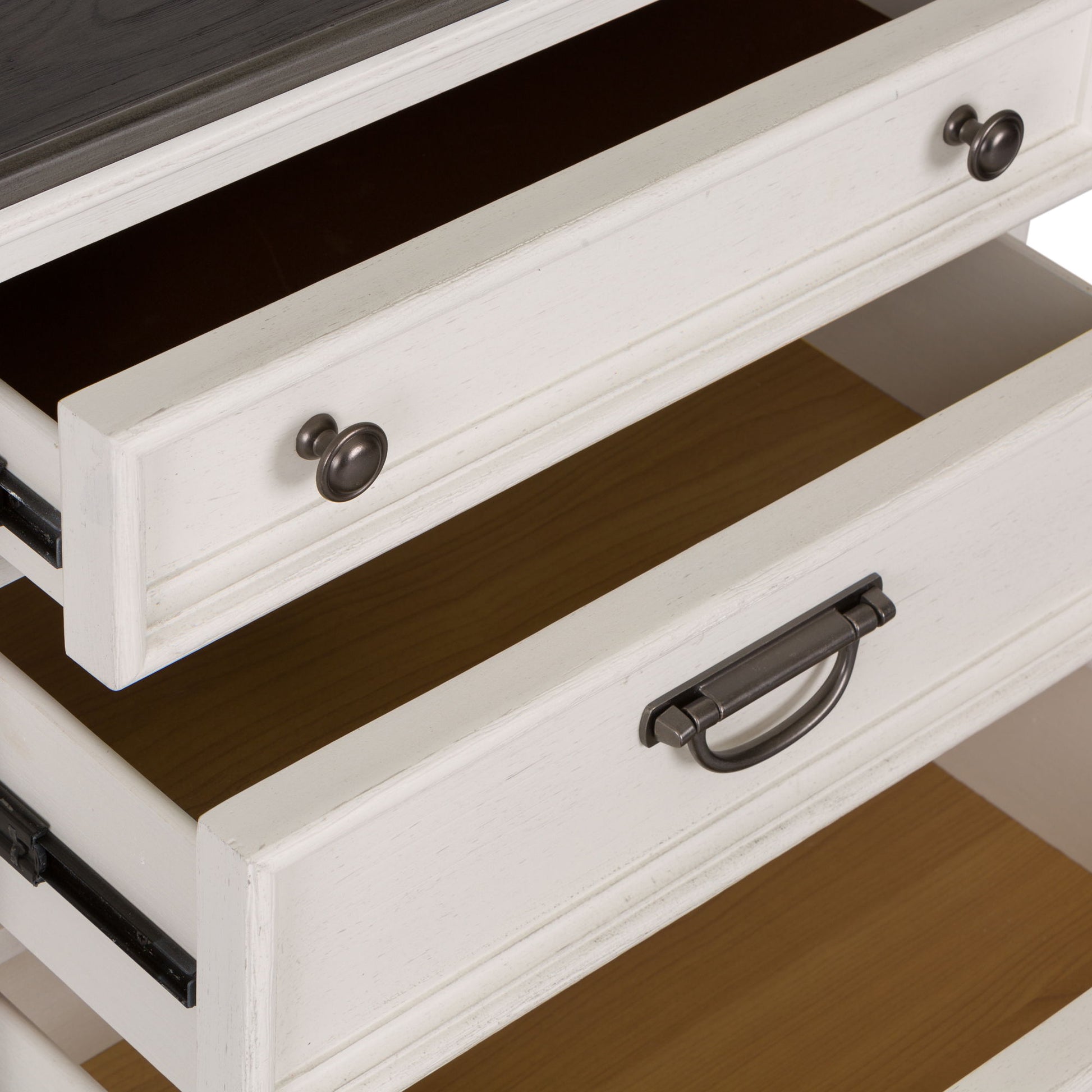 Allyson Park - Nightstand w/ Charging Station - Hornell Furniture Outlet