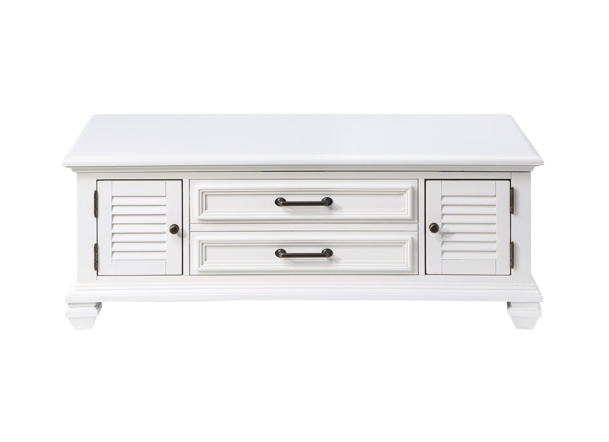 Charlestown - Lift Top Coffee Table - White - Hornell Furniture Outlet