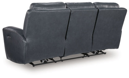 Next Move - Power Reclining Sofa With Adjustable Headrest - Hornell Furniture Outlet