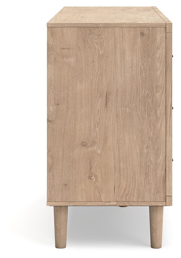 Cielden - Two - Tone - Six Drawer Dresser - Hornell Furniture Outlet