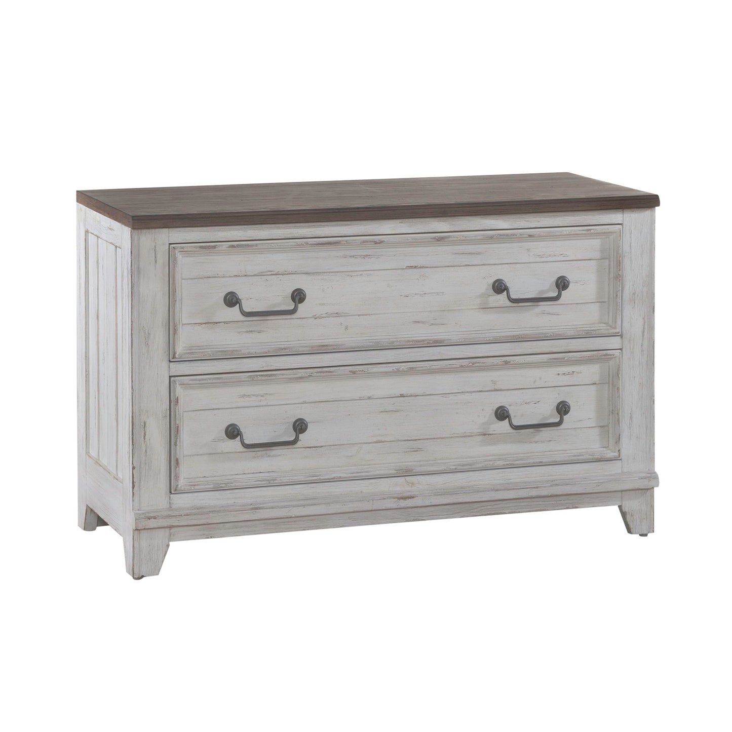 River Place - Curio Base - White - Hornell Furniture Outlet