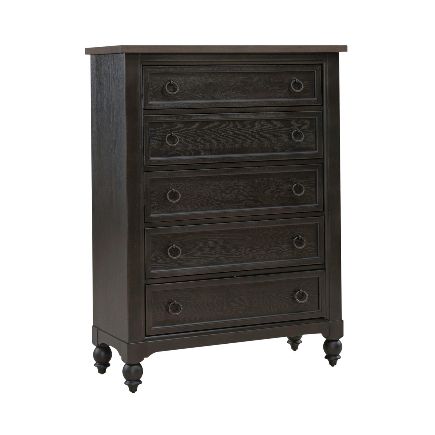 Americana Farmhouse - 5 Drawer Chest - Hornell Furniture Outlet