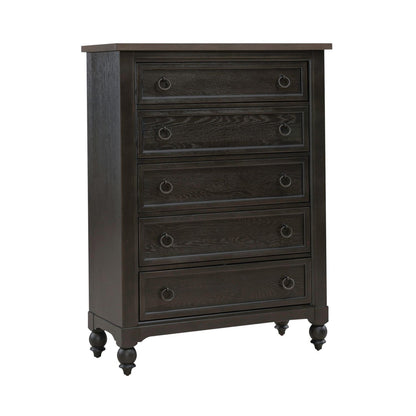 Americana Farmhouse - 5 Drawer Chest - Hornell Furniture Outlet