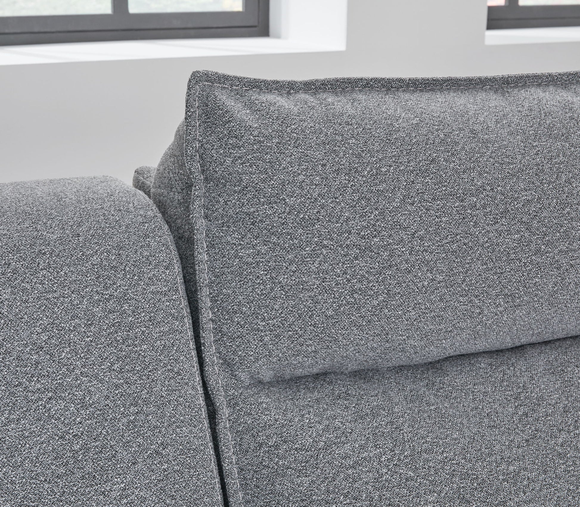 ModMax II - Salt And Pepper - Reclining Sectional - Hornell Furniture Outlet