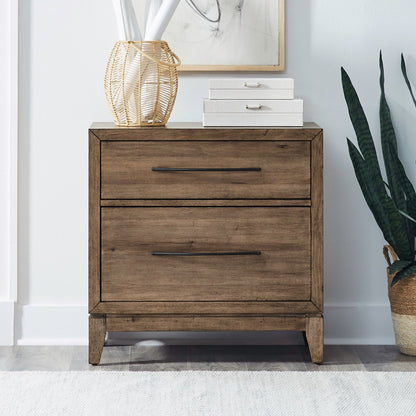 Shaker Lakes - Lateral File Cabinet - Harvest Brown - Hornell Furniture Outlet