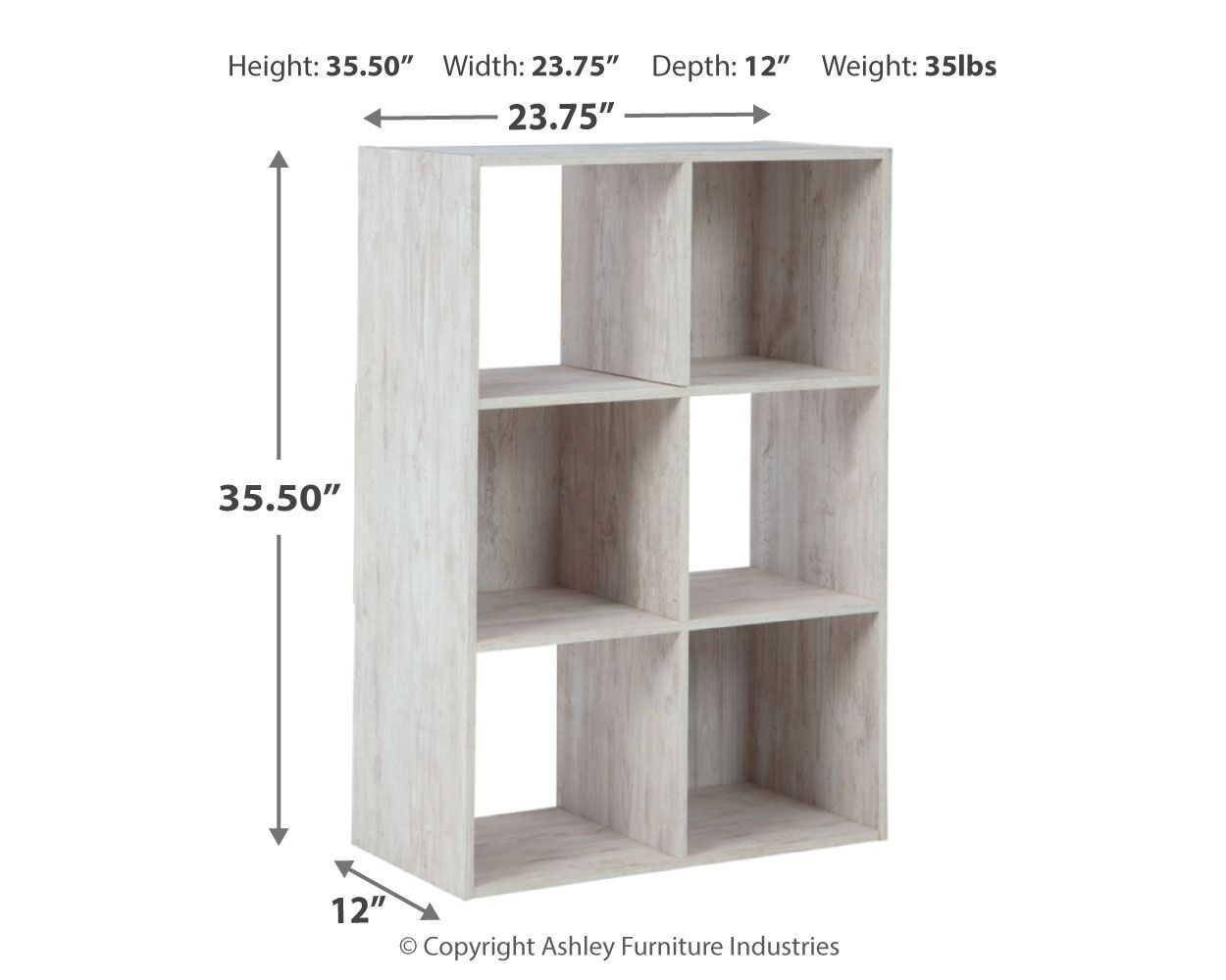 Paxberry - Four Cube Organizer - Hornell Furniture Outlet