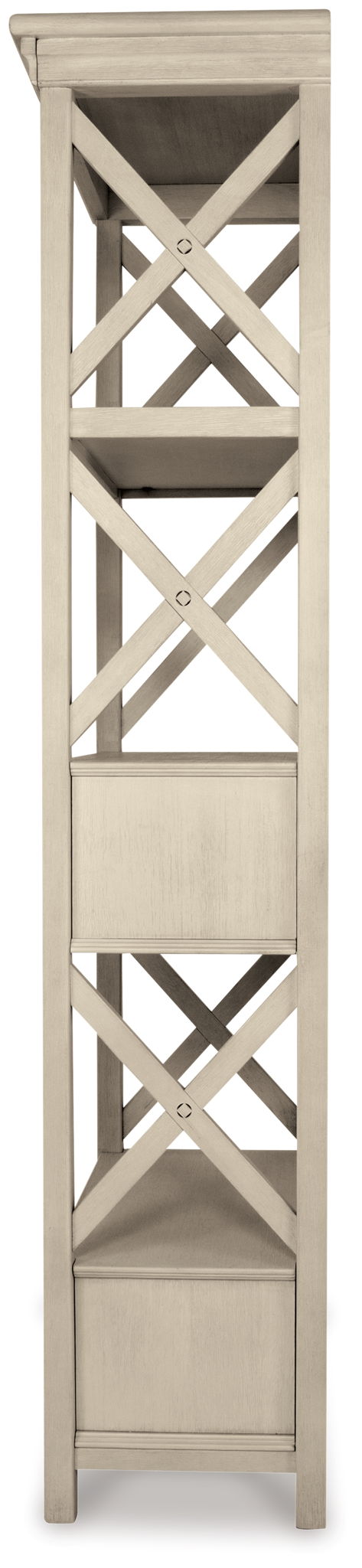 Bolanburg - Antique White - Display Cabinet - Hornell Furniture Outlet