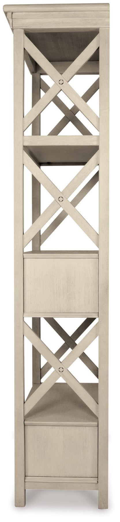 Bolanburg - Antique White - Display Cabinet - Hornell Furniture Outlet