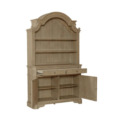 Magnolia Manor - Hutch & Buffet - Hornell Furniture Outlet