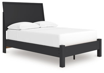 Danziar - Panel Bed With Low Footboard - Hornell Furniture Outlet