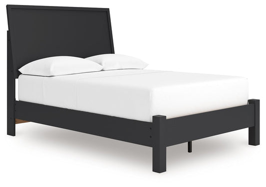 Danziar - Panel Bed With Low Footboard - Hornell Furniture Outlet