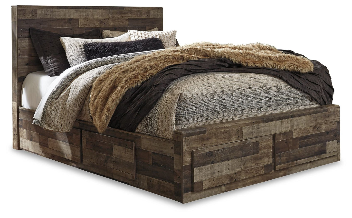 Derekson - Panel Bedroom Set - Hornell Furniture Outlet