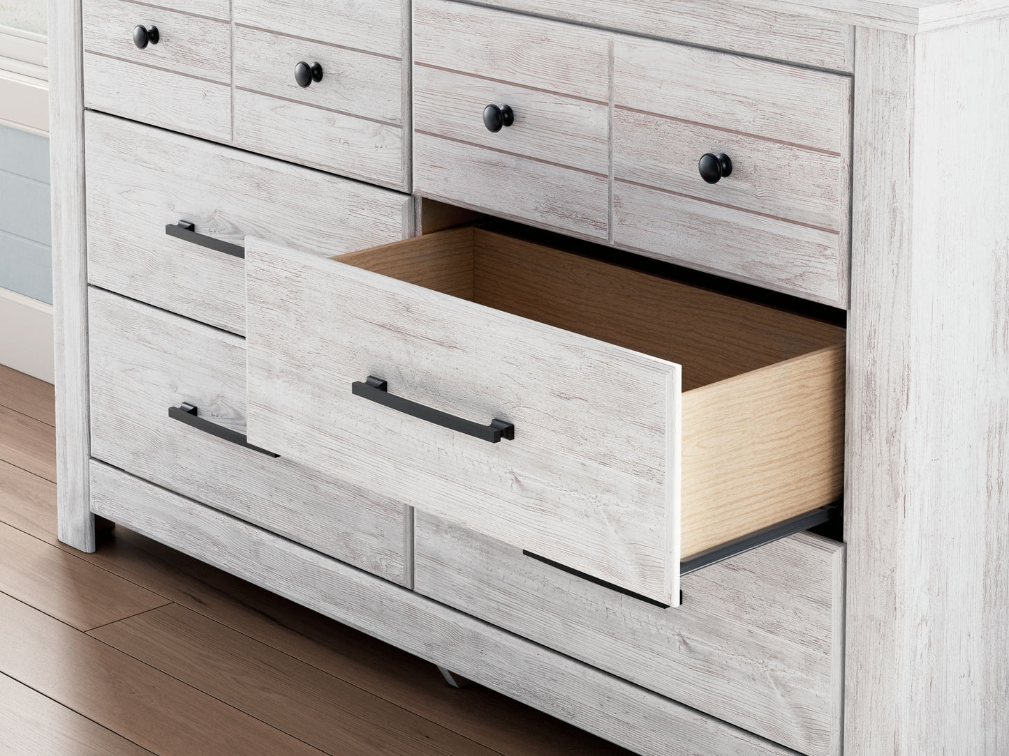 Makidern - Six Drawer Dresser - Hornell Furniture Outlet