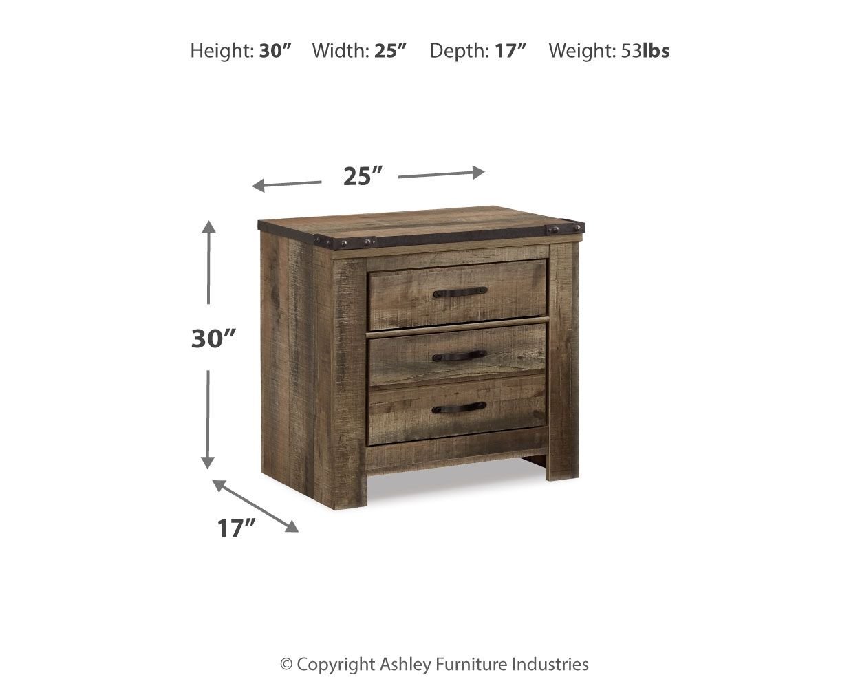 Trinell - Night Stand - Hornell Furniture Outlet
