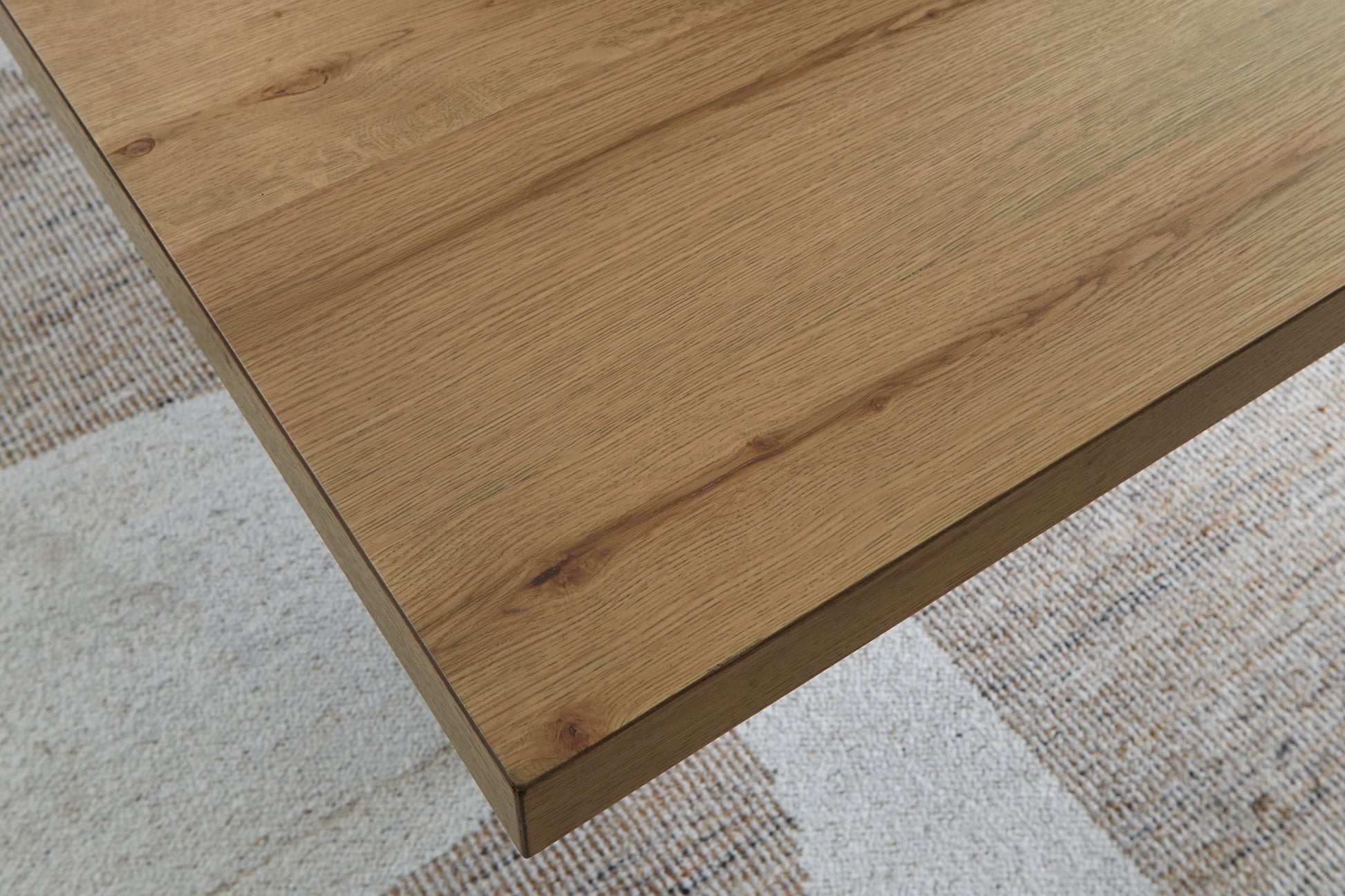 Galliden - Light Brown - Rectangular Dining Room Table - Hornell Furniture Outlet