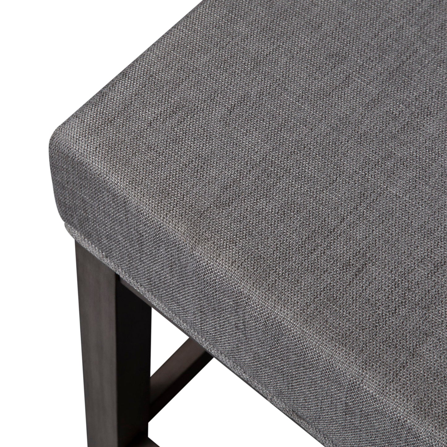 Tanners Creek - Upholstered Console Stool (Set of 3) - Dark Gray - Hornell Furniture Outlet