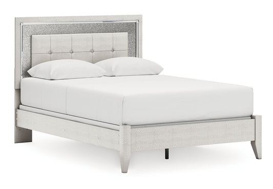 Zyniden - Upholstered Panel Bed - Hornell Furniture Outlet
