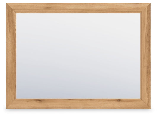 Aleaport - Bedroom Mirror - Warm Brown - Hornell Furniture Outlet