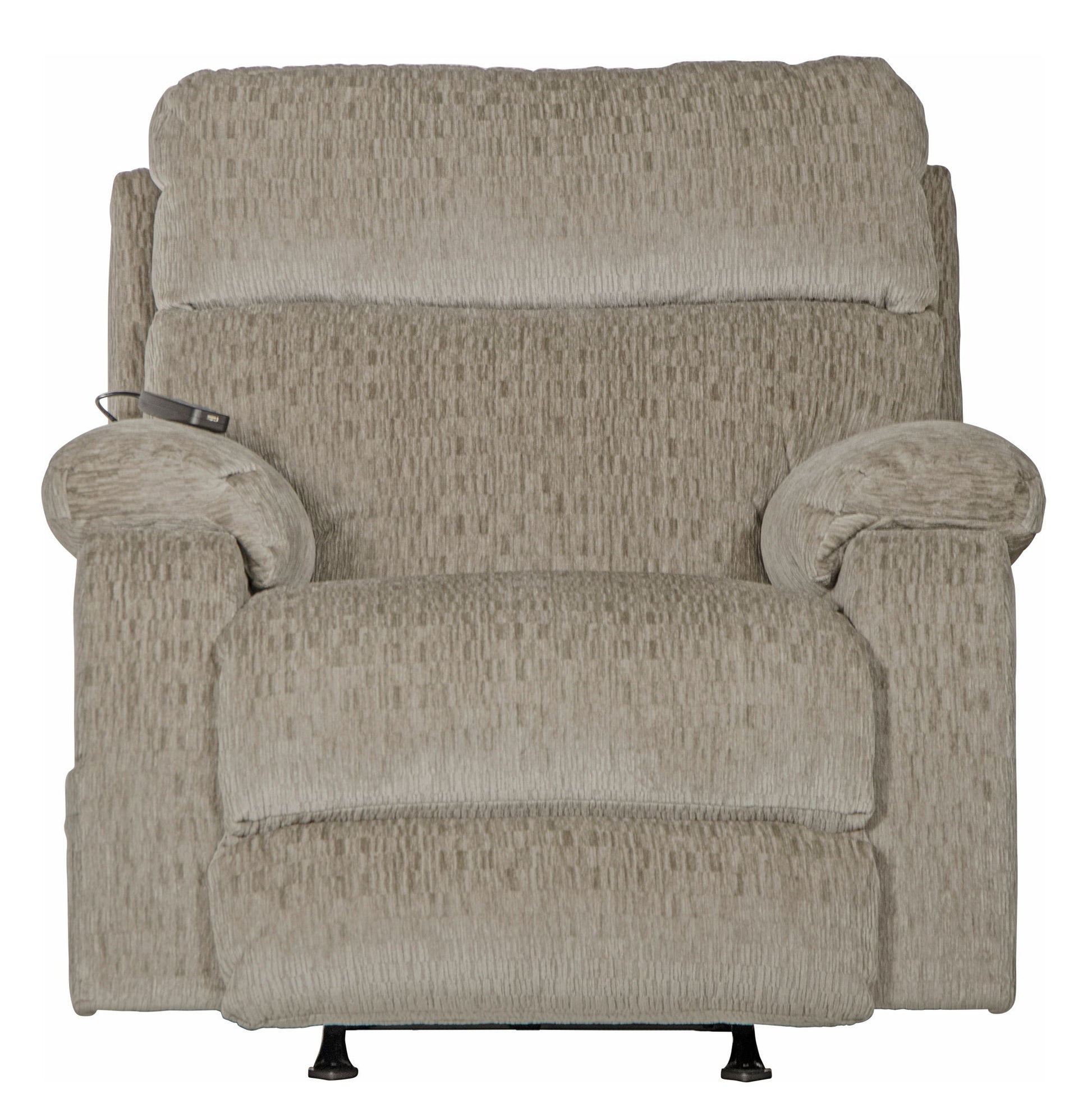 Refresher - Power Headrest Power Rocker Recliner With CR3 Heat / Massage / Lumbar - Hornell Furniture Outlet