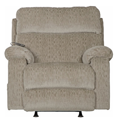 Refresher - Power Headrest Power Rocker Recliner With CR3 Heat / Massage / Lumbar - Hornell Furniture Outlet