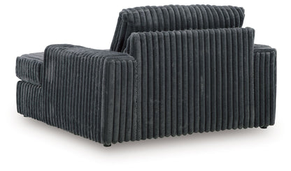 Midnight - Madness - Oversized Chaise - Hornell Furniture Outlet