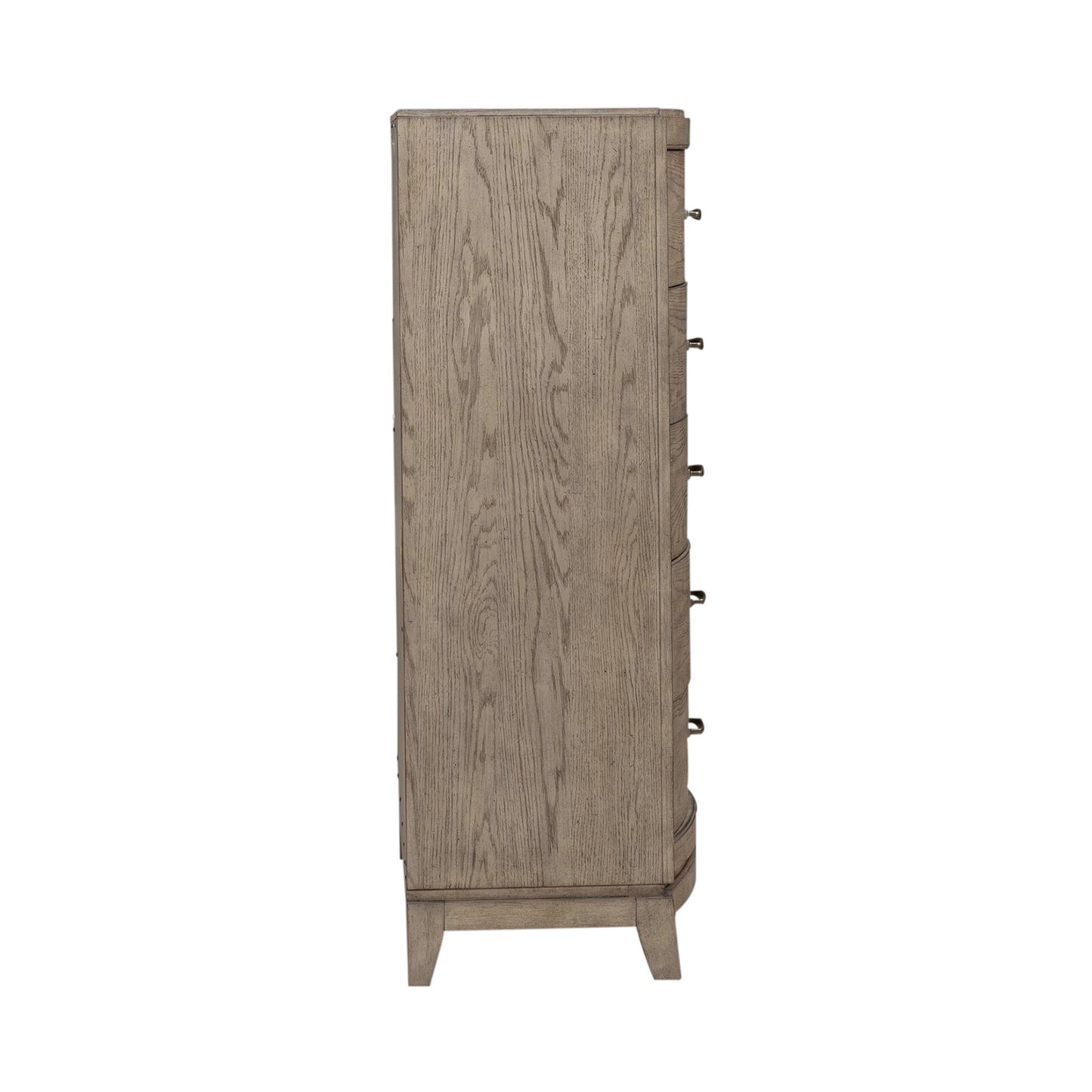 Avalon - 5 Drawer Chest - Burnished Beige - Hornell Furniture Outlet