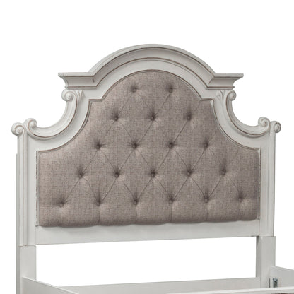 Magnolia Manor - Uph Panel Headboard - Hornell Furniture Outlet