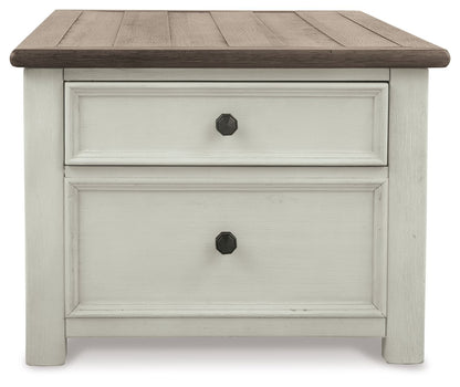 Bolanburg - White / Brown / Beige - Lift Top Cocktail Table - Hornell Furniture Outlet