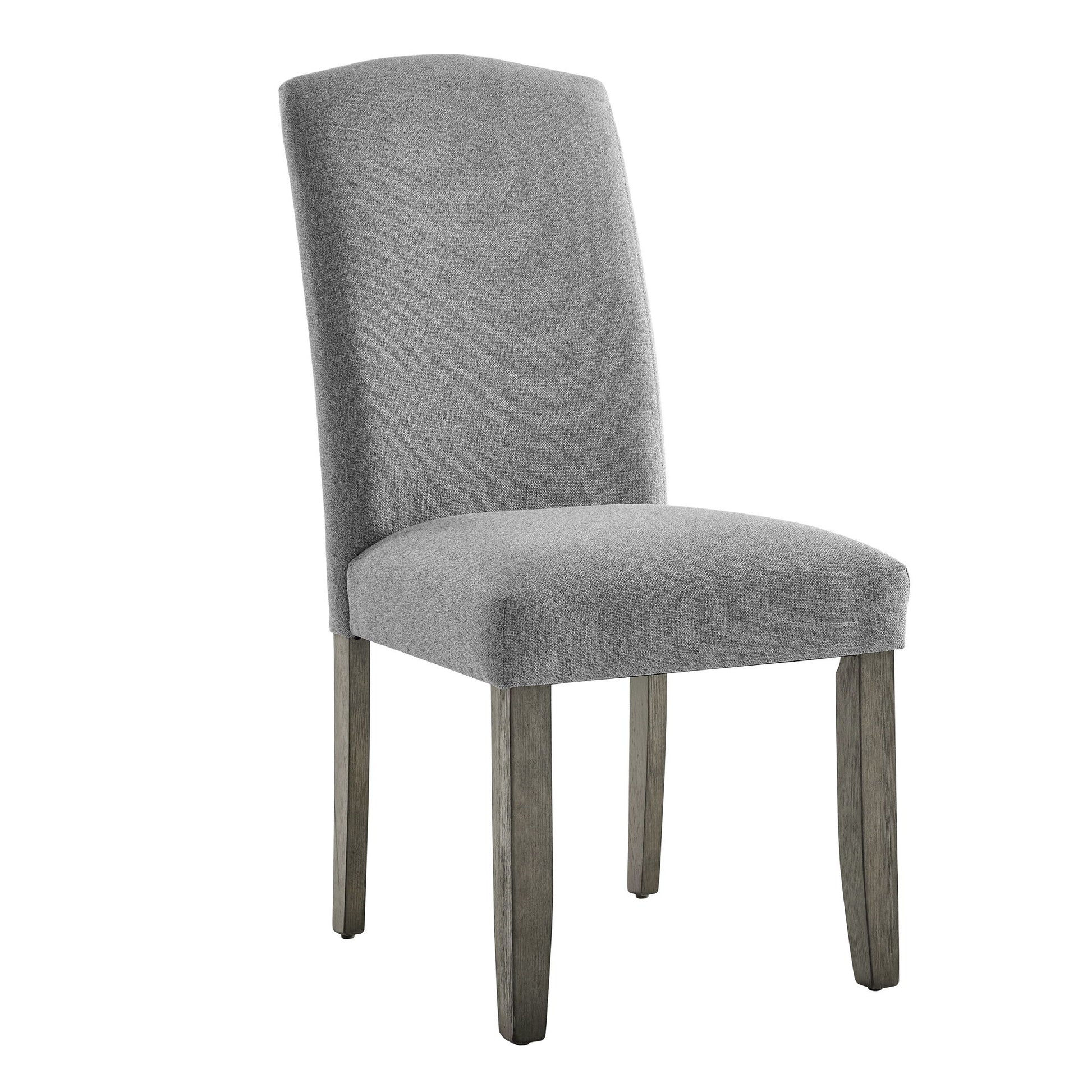 Emily - Dining Side Chair (Set of 2) - Dark Gray - Hornell Furniture Outlet