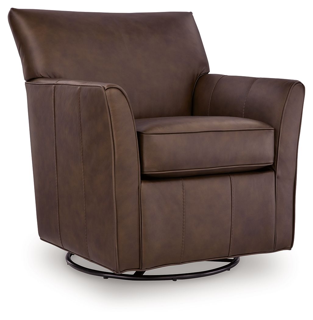 Braydunn - Swivel Glider Accent Chair - Hornell Furniture Outlet
