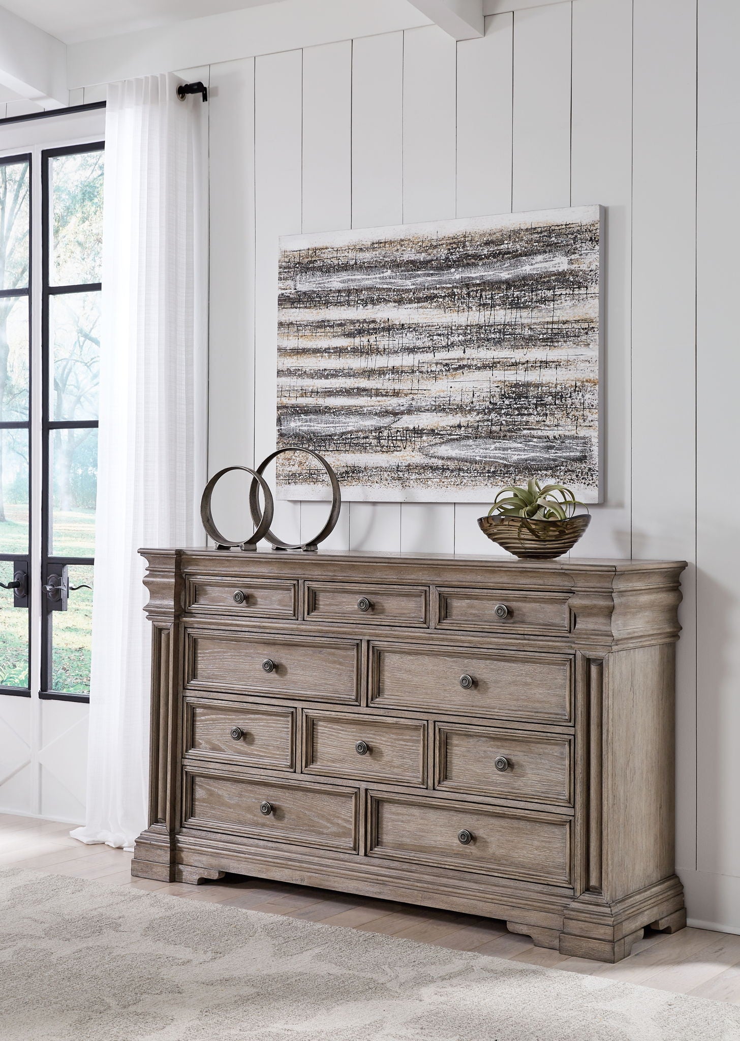 Blairhurst - Light Grayish Brown - Dresser - Hornell Furniture Outlet