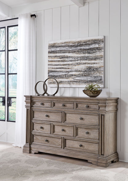 Blairhurst - Light Grayish Brown - Dresser - Hornell Furniture Outlet