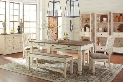 Bolanburg - Rectangular Dining Table Set - Hornell Furniture Outlet