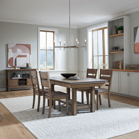 Brook Bay - Optional Trestle Table Set - Hornell Furniture Outlet