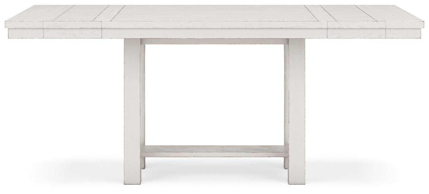 Robbinsdale - Rectangular Counter Height Dining Extension Table Set - Hornell Furniture Outlet