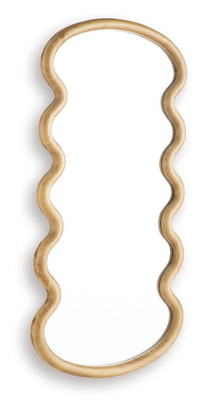 Serendis - Brown - Accent Mirror - Hornell Furniture Outlet