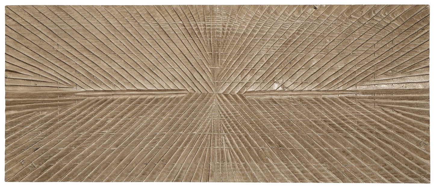 Lenora - Distressed Brown - Wall Decor - Hornell Furniture Outlet